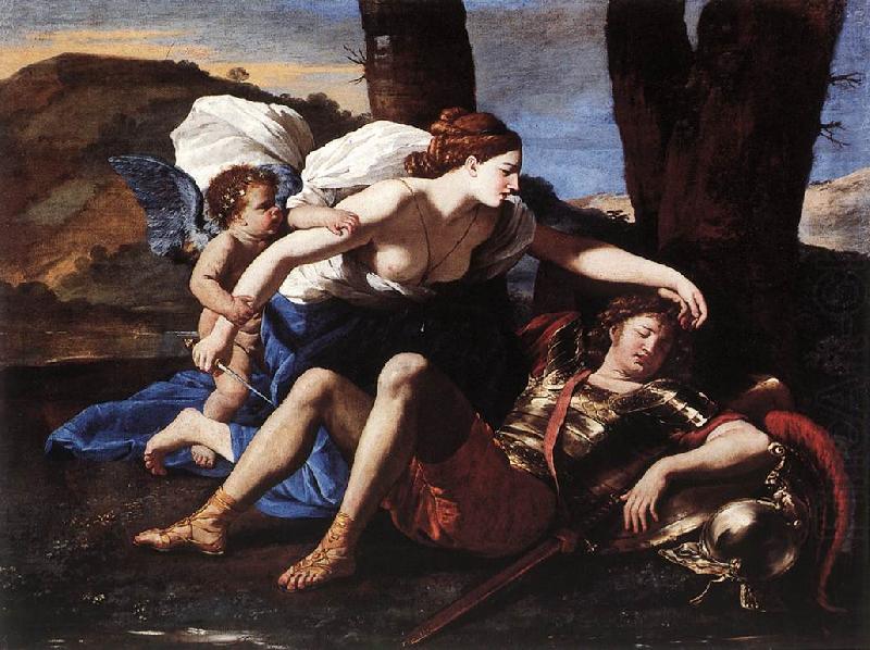 Nicolas Poussin Rinaldo and Armida 1625Oil on canvas china oil painting image